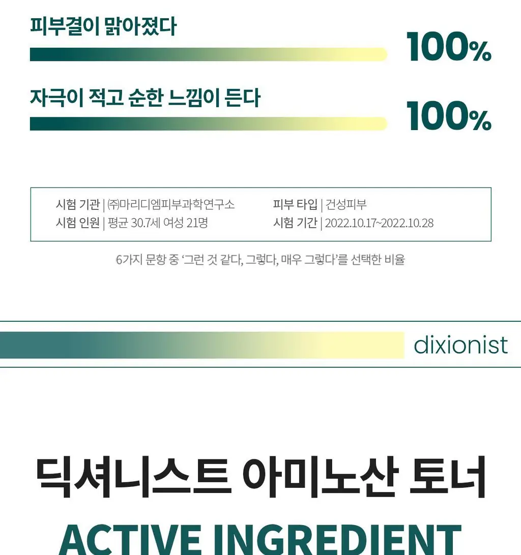 [결청소토너] 딕셔니스트 아미노산 토너 250ml * 상세페이지 8